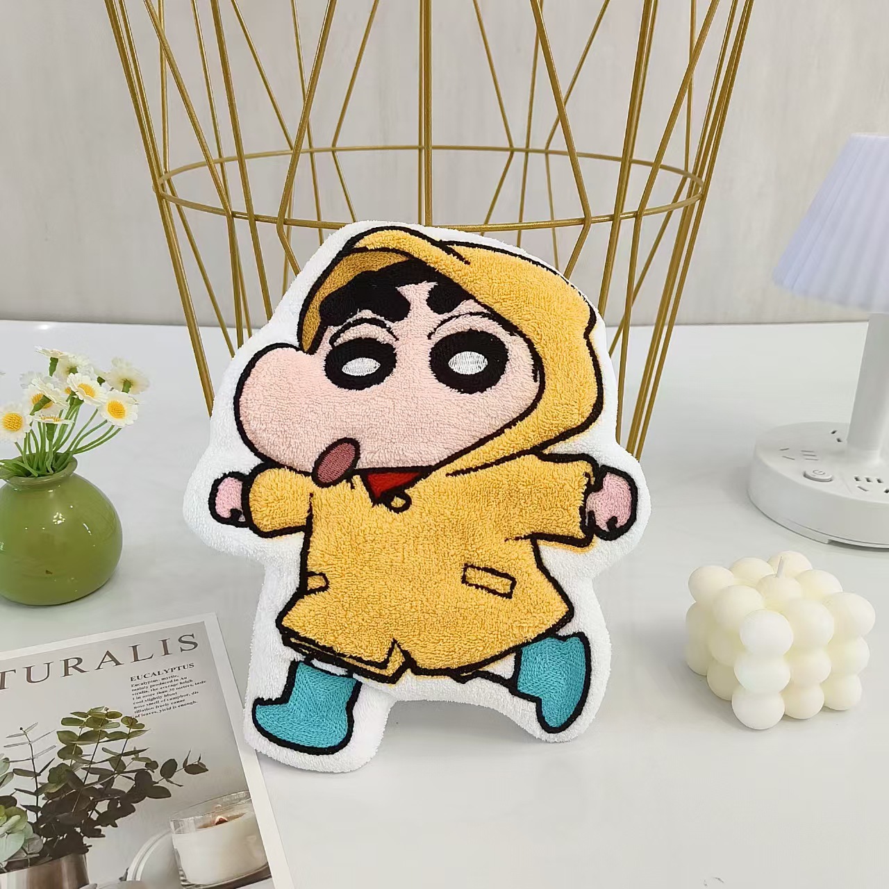 Commercial Kitchen Items - Toalha de Mão Kawaii Crayon Shin-Chan,