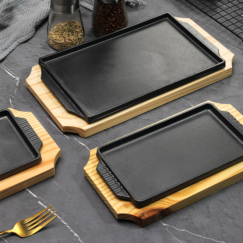 Commercial Kitchen Grill - Chapa de Grelhar Teppanyaki em Ferro