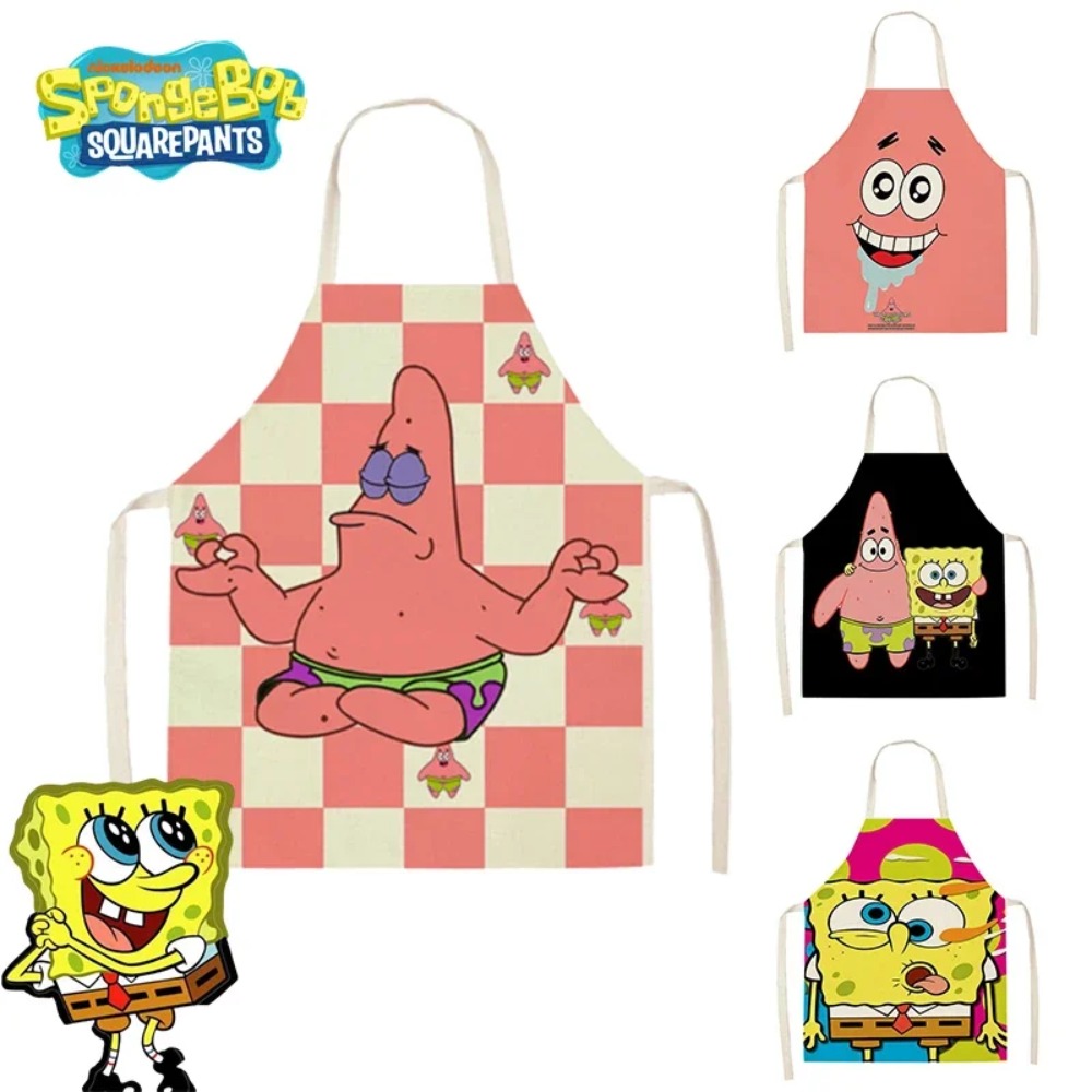 Commercial Kitchen Set - Aventais de Cozinha do SpongeBob e