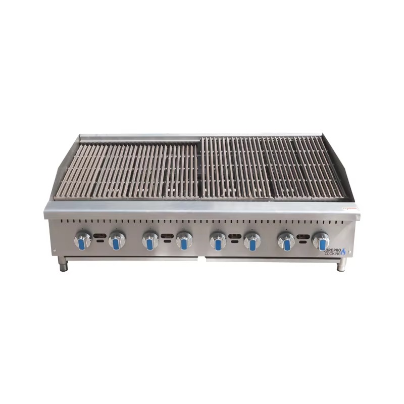 Commercial Kitchen Grill - Churrasqueira a Gás Comercial de 48