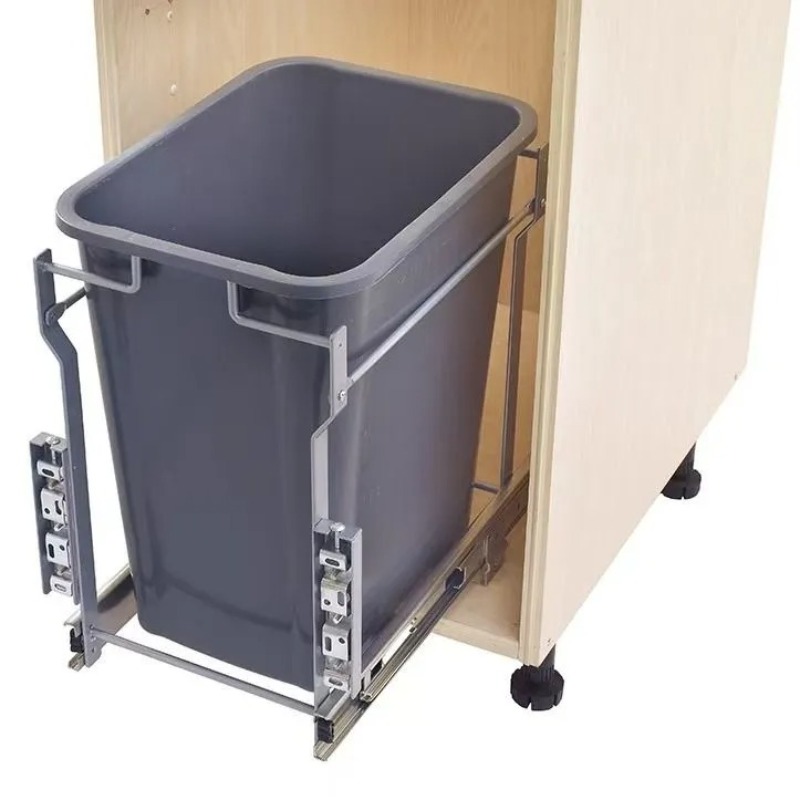 Commercial Kitchen Trash Can - Lixeira escondida, armário doméstico, latas de