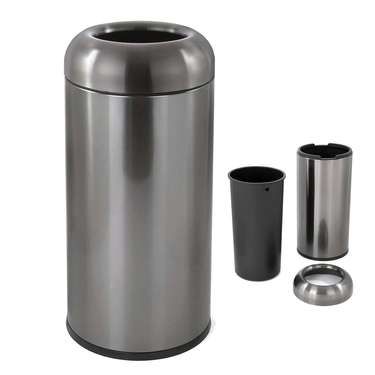 Commercial Kitchen Trash Can - Lixeira Comercial Grande de 16 Galões