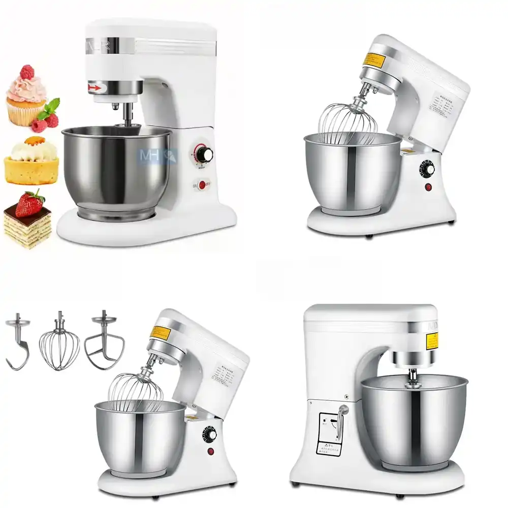 Dough Mixer Machine - Batedeira vertical de cozinha, máquina de