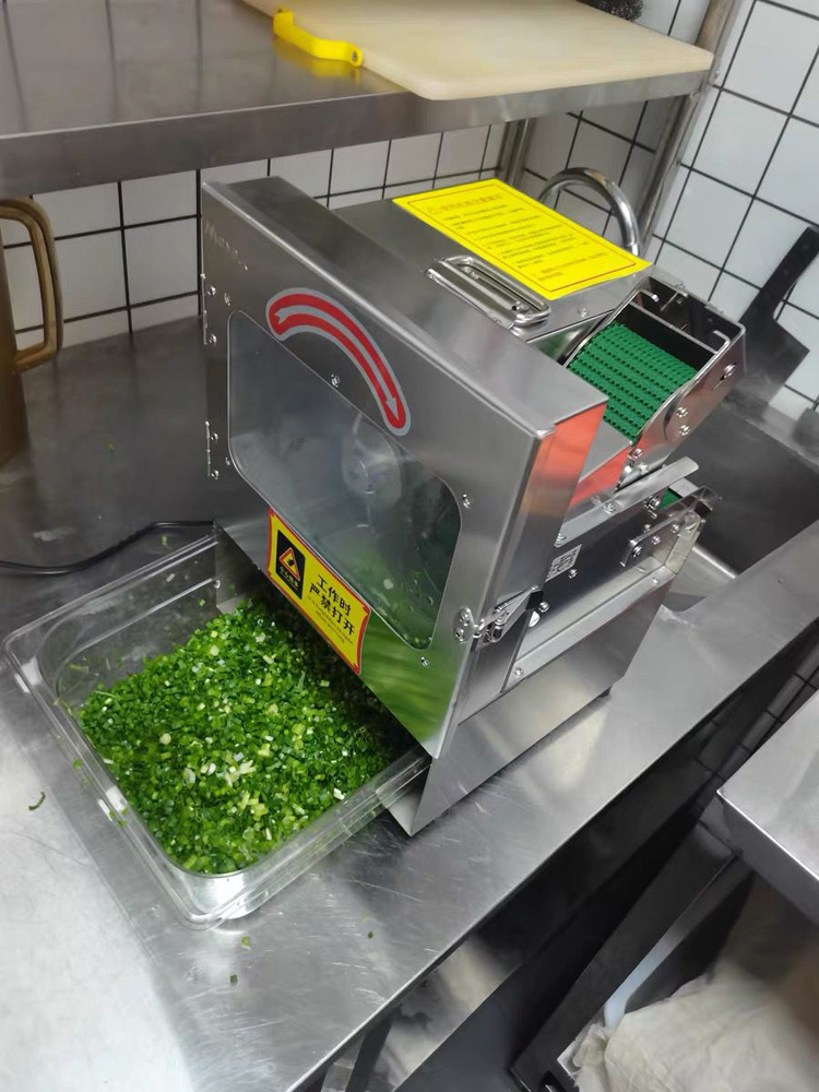 Commercial Kitchen Plumbing - Cortador de Legumes Multifuncional 150kg/h para