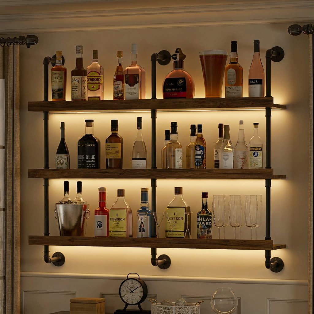 Commercial Kitchen Organiser - Suporte de parede para garrafas de