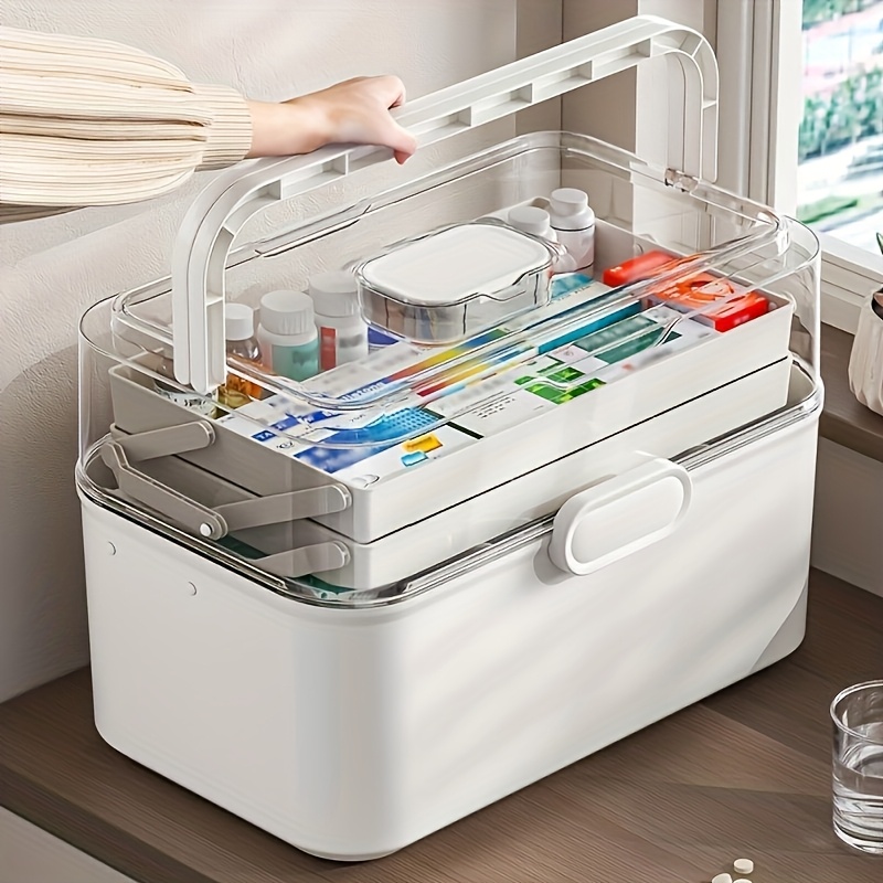 Commercial Kitchen Organiser - Caixa Organizadora de Medicamentos com Tampa