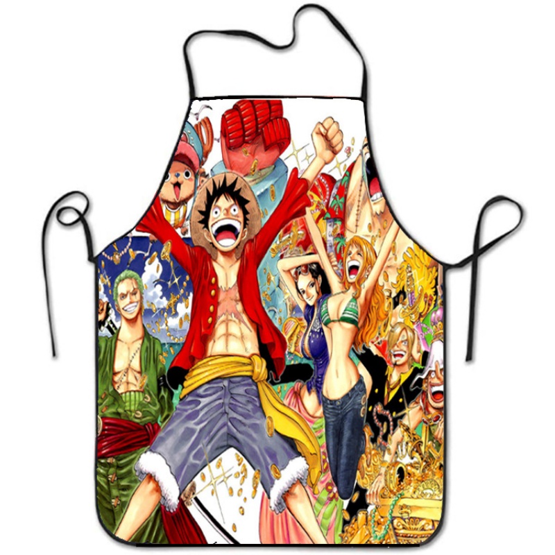 Avental One Piece Luffy Estamp - Commercial Kitchen Set avaliação e preço