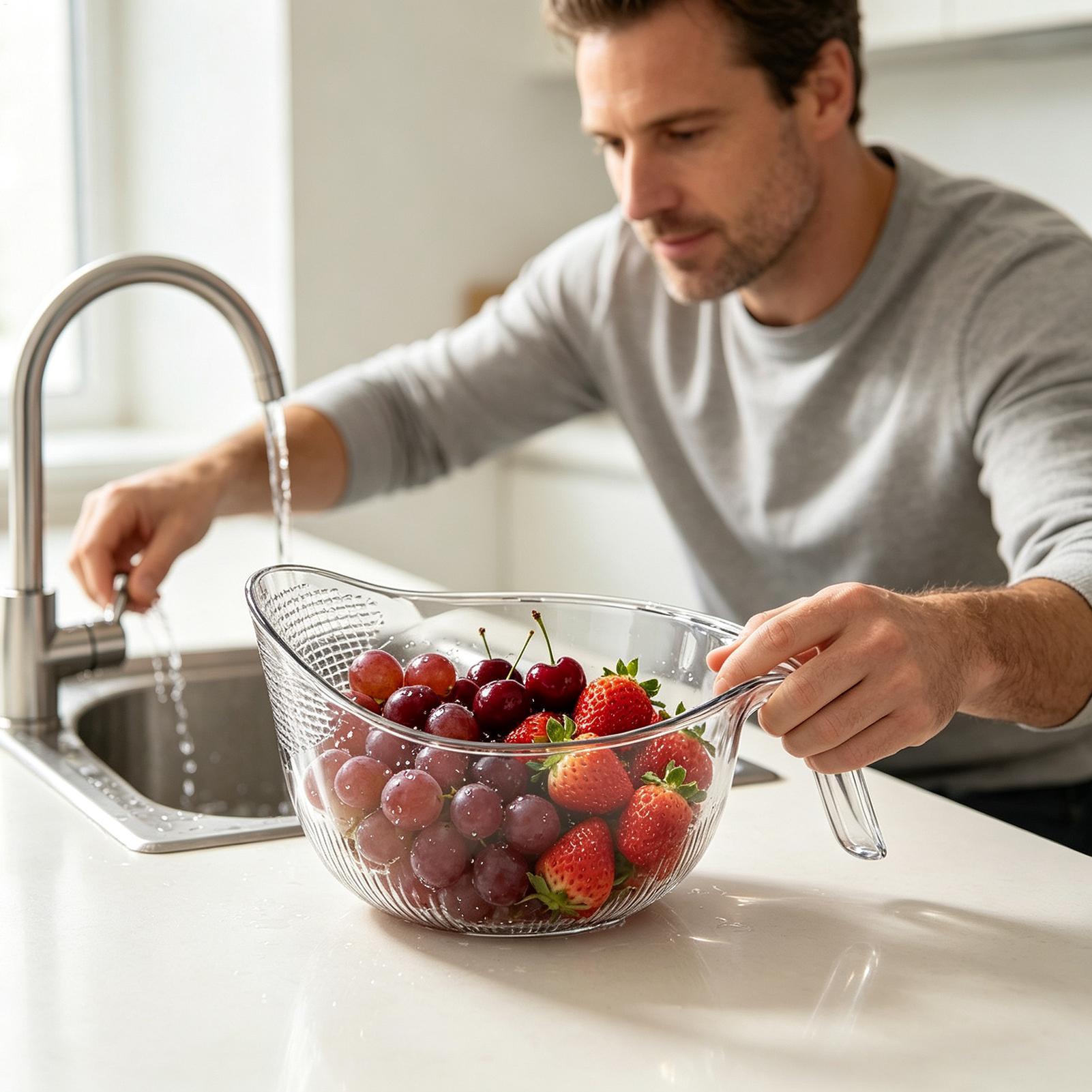Cesto de Drenagem para Arroz,  - Commercial Kitchen Items avaliação e preço