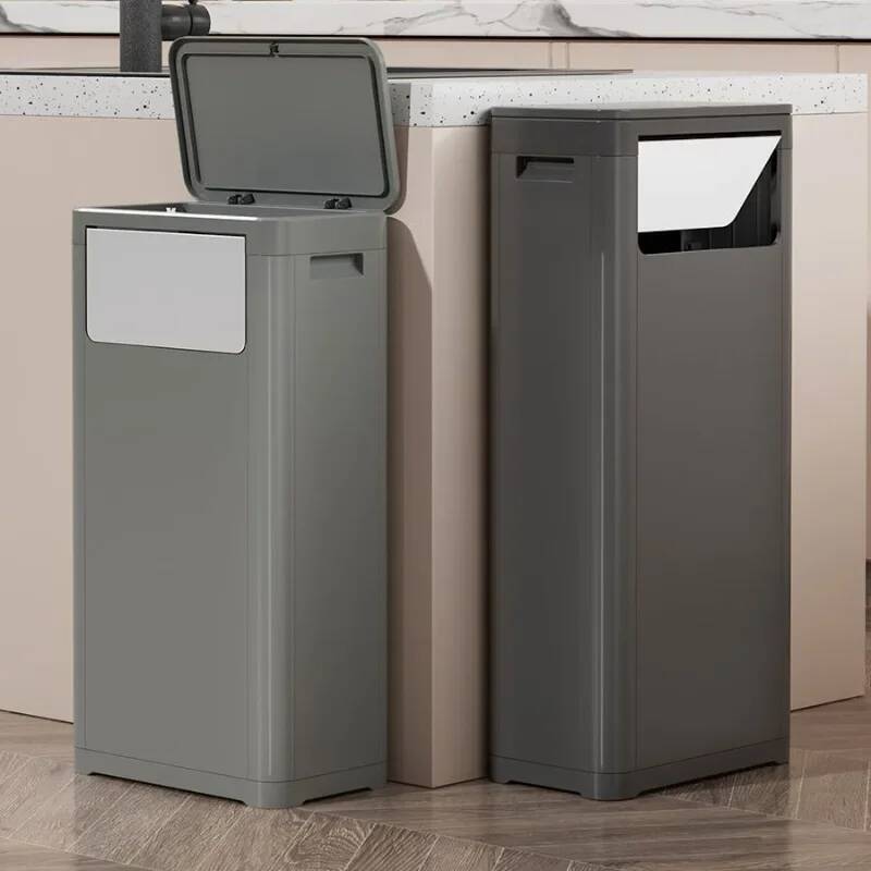 Caixas de lixo de plástico par - Commercial Kitchen Trash Can avaliação e preço