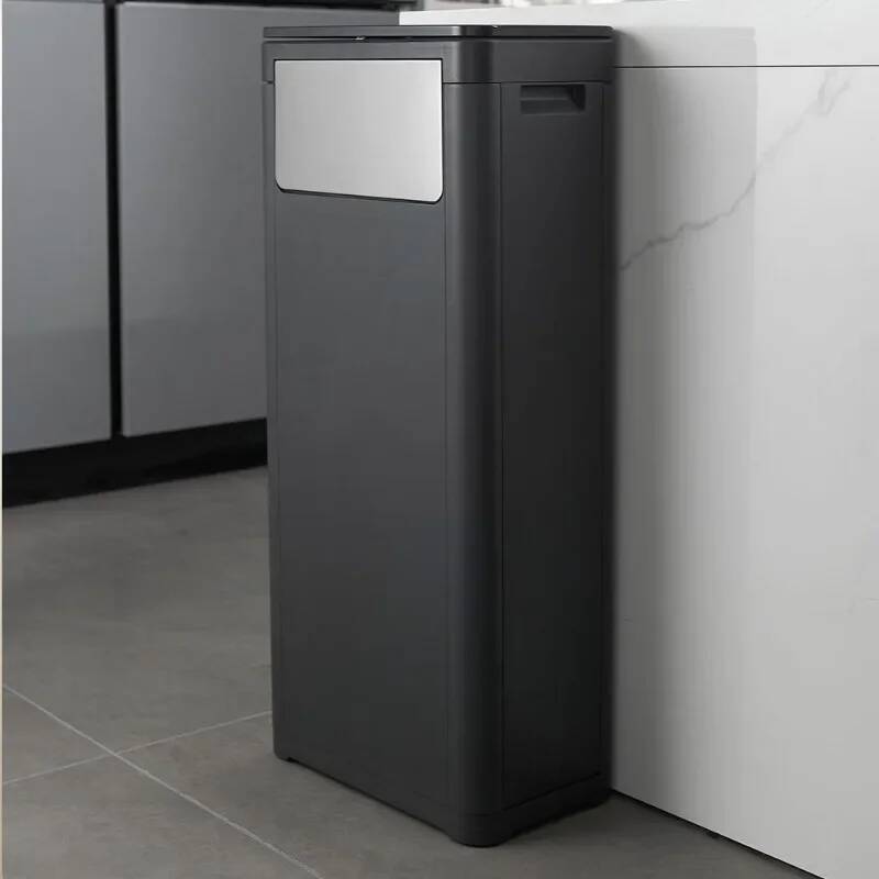 Caixas de lixo de plástico par - Commercial Kitchen Trash Can avaliação e preço
