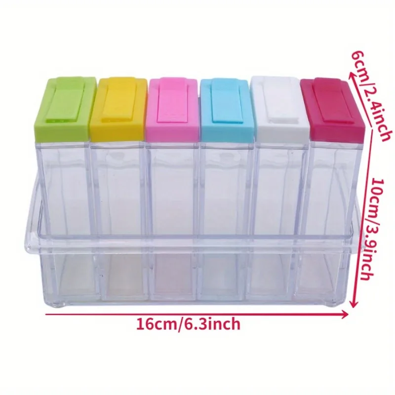 Caixa de tempero transparente  - Commercial Kitchen Items avaliação e preço