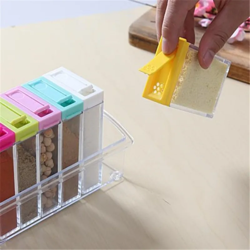 Caixa de tempero transparente  - Commercial Kitchen Items avaliação e preço