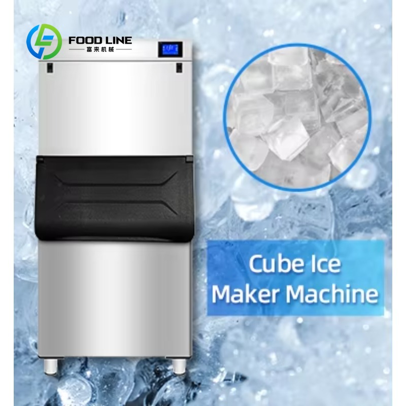 Máquina de Fazer Cubos de Gelo - Commercial Kitchen Refrigerator avaliação e preço
