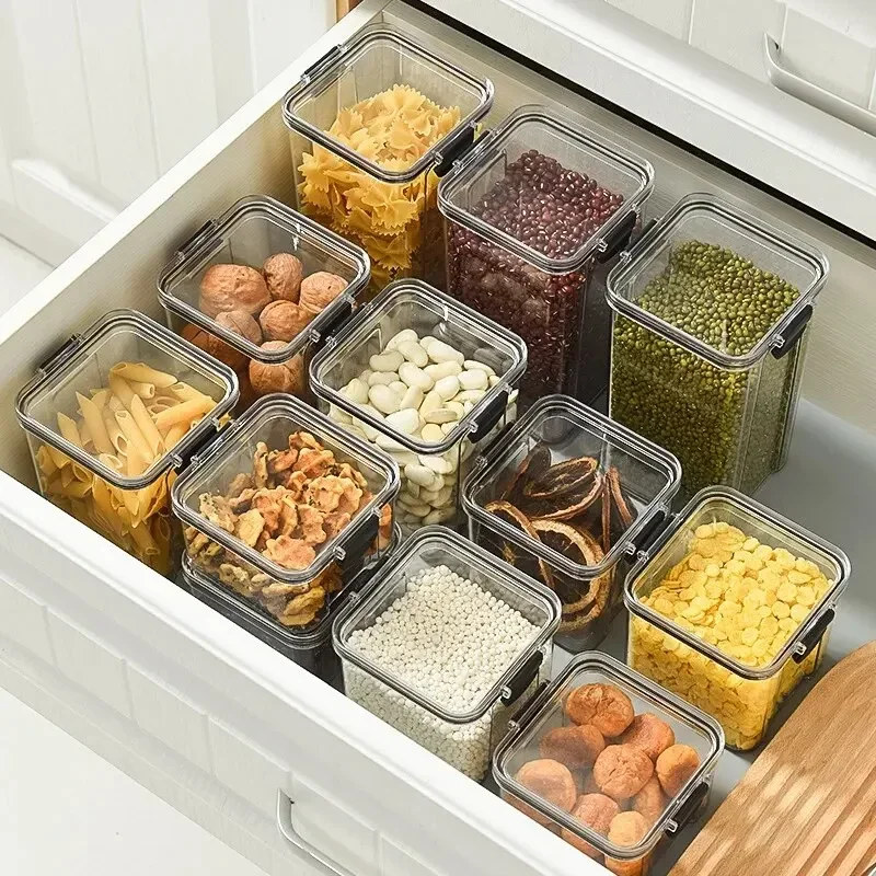 1PC Grain Sealed Jar Coarse Ce - Commercial Kitchen Refrigerator avaliação e preço