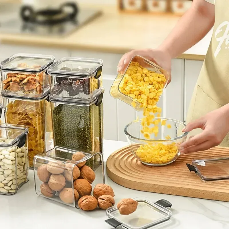 1PC Grain Sealed Jar Coarse Ce - Commercial Kitchen Refrigerator avaliação e preço