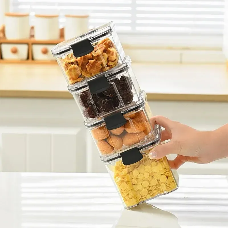 1PC Grain Sealed Jar Coarse Ce - Commercial Kitchen Refrigerator avaliação e preço