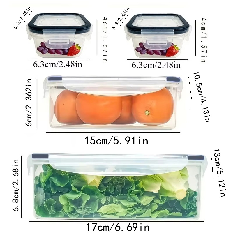 Conjunto de 8 Peças Inclui 4 R - Commercial Kitchen Organiser avaliação e preço