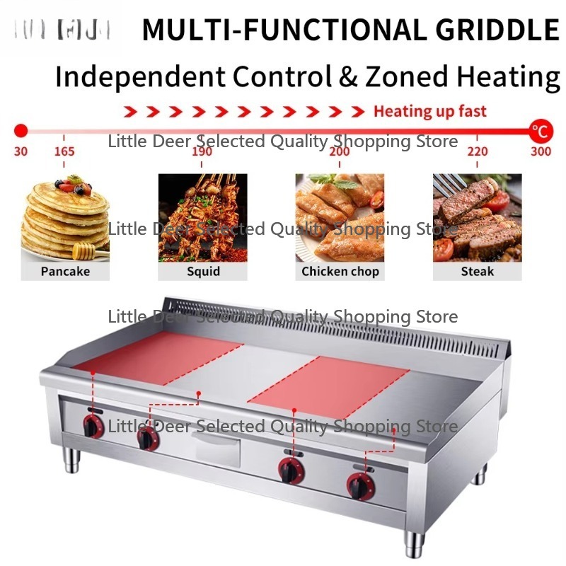 16mm comercial restaurante equ - Commercial Kitchen Grill avaliação e preço