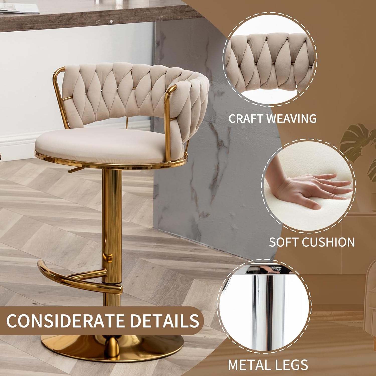 Conjunto de 4 Banquetas de Vel - Commercial Kitchen Set avaliação e preço