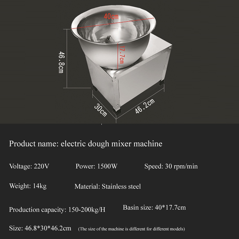 Máquina Misturadora de Massa d - Dough Mixer Machine avaliação e preço