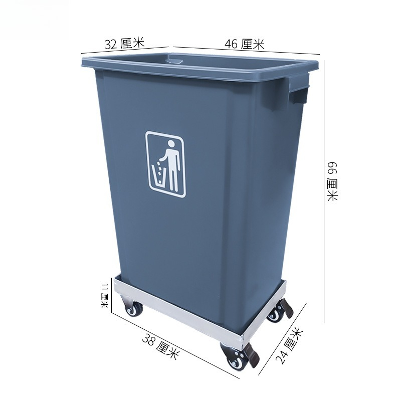 Lixeira Comercial Grande Remov - Commercial Kitchen Garbage Can avaliação e preço