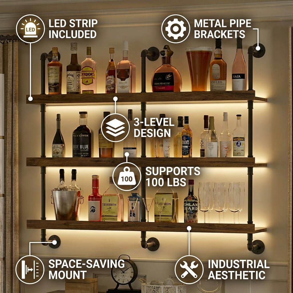 Suporte de parede para garrafa - Commercial Kitchen Organiser avaliação e preço