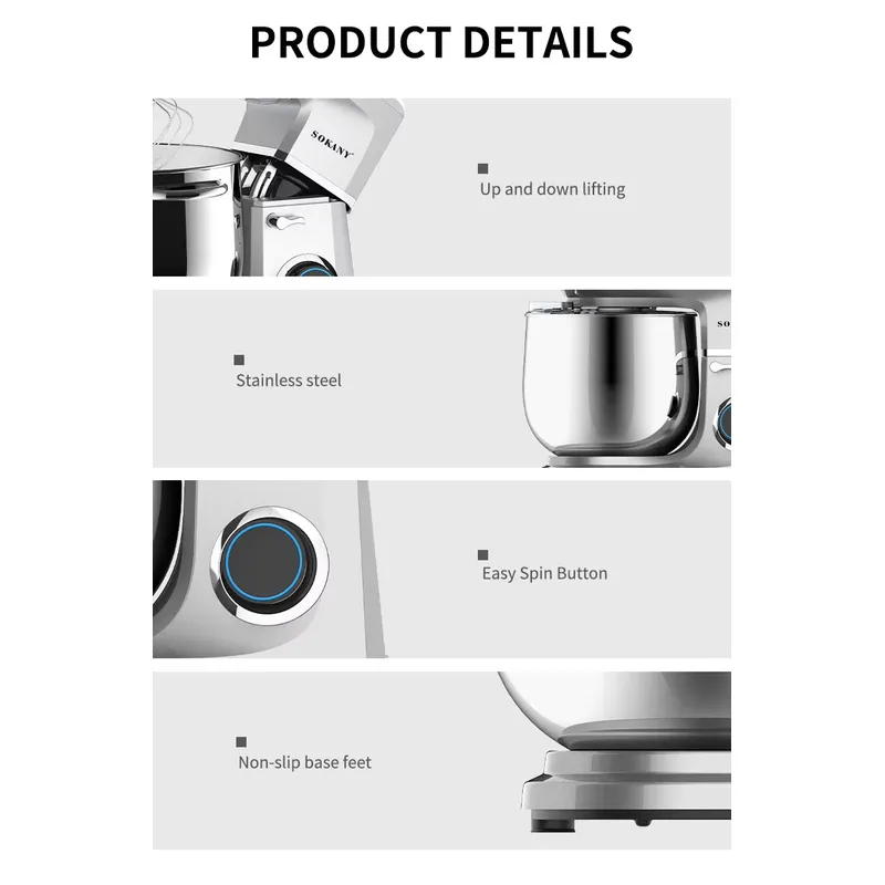 Máquina de Amassar Massa Sokan - Dough Mixer Machine avaliação e preço