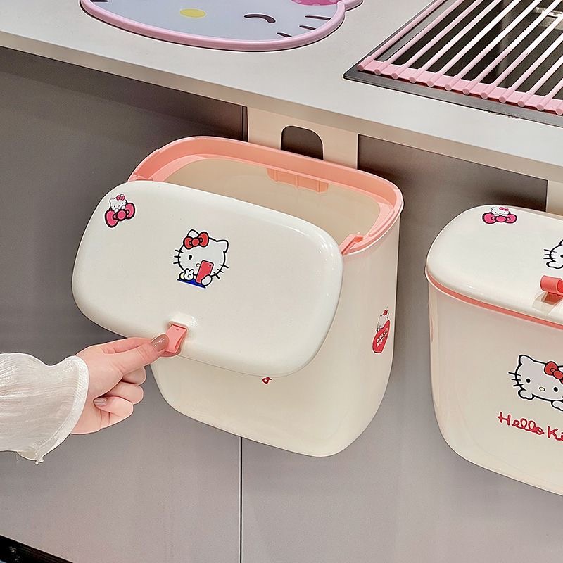Lixeira Kawaii de Desenho Anim - Commercial Kitchen Trash Can avaliação e preço