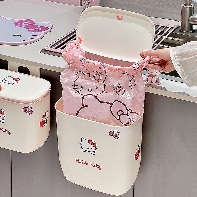 Lixeira Kawaii de Desenho Anim - Commercial Kitchen Trash Can avaliação e preço