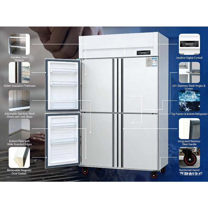 Congelador Vertical Comercial  - Commercial Kitchen Refrigerator avaliação e preço