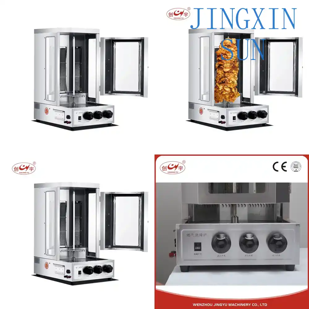 Máquina de Fazer Shawarma para - Commercial Kitchen Grill avaliação e preço