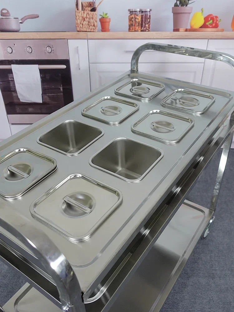 Carrinho de temperos móvel de  - Commercial Kitchen Plumbing avaliação e preço
