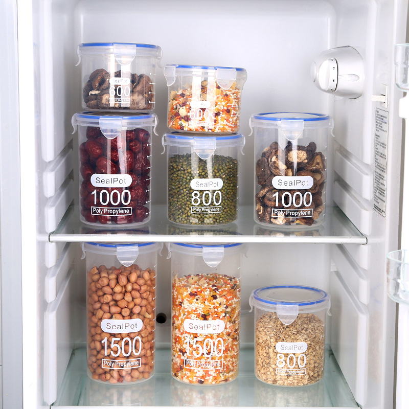 Frascos selados com escala, ma - Commercial Kitchen Refrigerator avaliação e preço