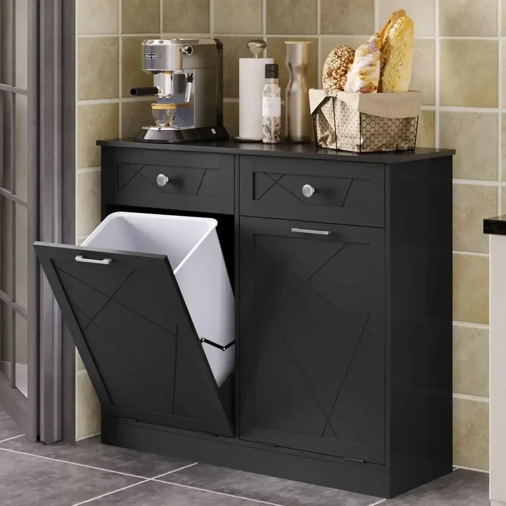 Suporte para Lixeira de Duas P - Commercial Kitchen Trash Can avaliação e preço