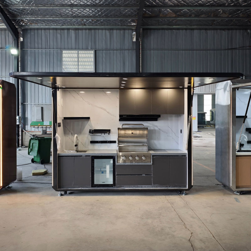 Cozinha Externa de Grau Comerc - Commercial Kitchen Grill avaliação e preço