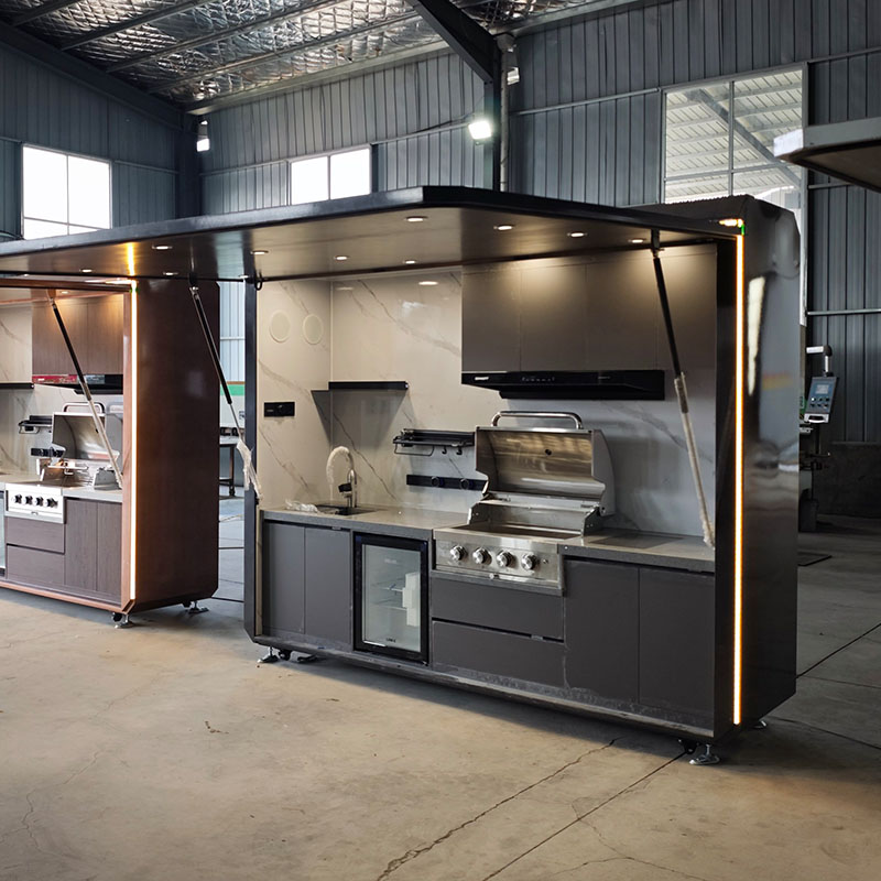 Cozinha Externa de Grau Comerc - Commercial Kitchen Grill avaliação e preço